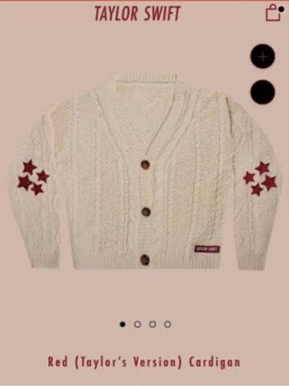 TAYLOR SWIFT - Red Taylor’s Version Cardigan